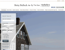 Tablet Screenshot of betsybullock.com